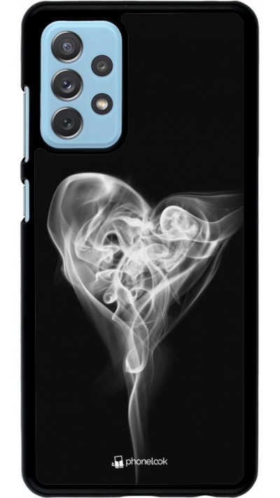 Coque Samsung Galaxy A72 - Valentine 2022 Black Smoke