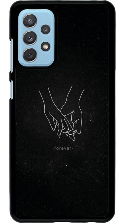 Coque Samsung Galaxy A72 - Valentine 2023 hands forever