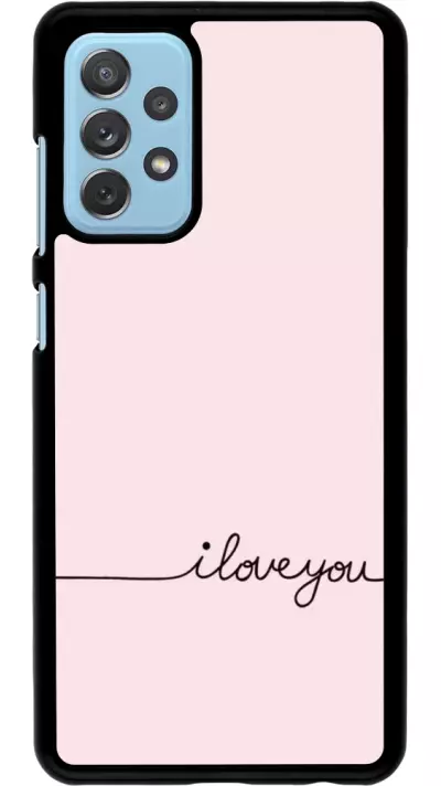 Coque Samsung Galaxy A72 - Valentine 2023 i love you writing