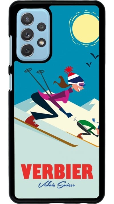 Coque Samsung Galaxy A72 - Verbier Ski Downhill