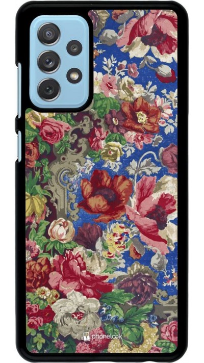 Coque Samsung Galaxy A72 - Vintage Art Flowers