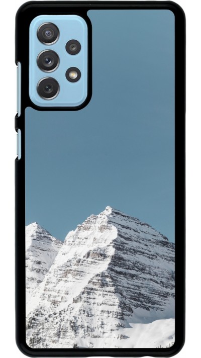 Coque Samsung Galaxy A72 - Winter 22 blue sky mountain