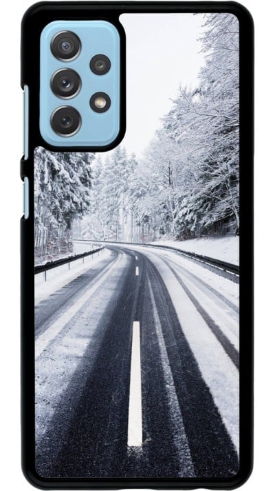 Coque Samsung Galaxy A72 - Winter 22 Snowy Road