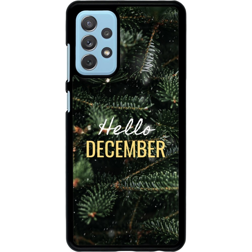 Samsung Galaxy A72 Case Hülle - Winter 25 Winter hello december