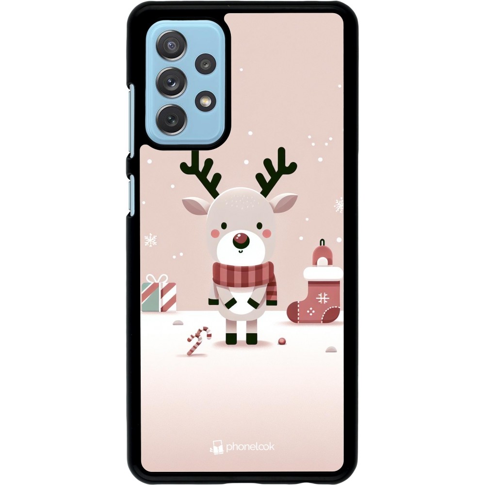 Samsung Galaxy A72 Case Hülle - Weihnachten 2023 Choupinette Rentier