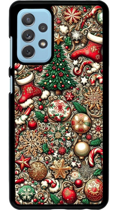 Coque Samsung Galaxy A72 - Noël 2023 micro pattern