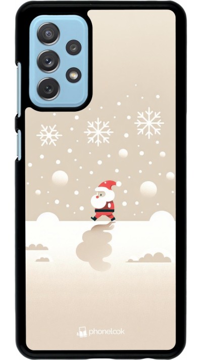Coque Samsung Galaxy A72 - Noël 2023 Minimalist Santa