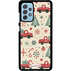Samsung Galaxy A72 Case Hülle - Weihnachten 2024 Lkw Tanne