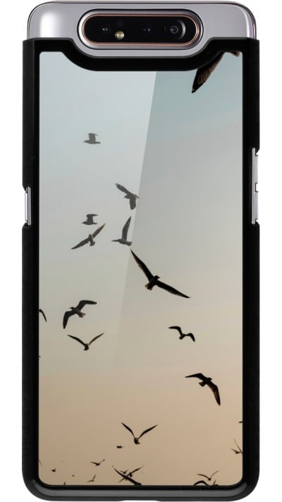 Coque Samsung Galaxy A80 - Autumn 22 flying birds shadow