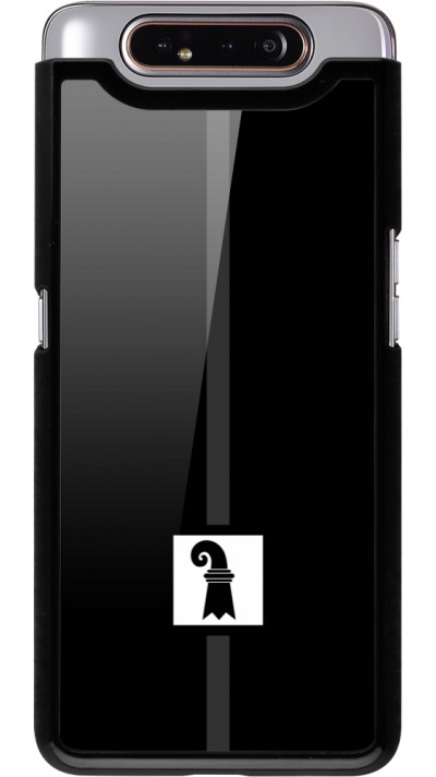 Samsung Galaxy A80 Case Hülle - Kanton BS schwarz