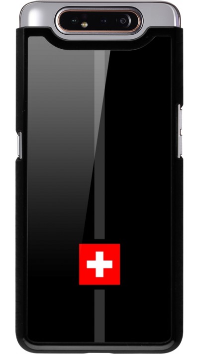 Samsung Galaxy A80 Case Hülle - Kanton CH schwarz