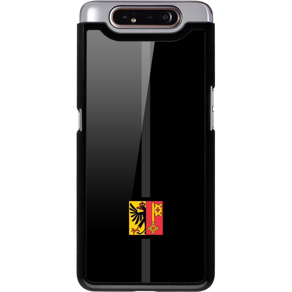 Samsung Galaxy A80 Case Hülle - Kanton GE schwarz