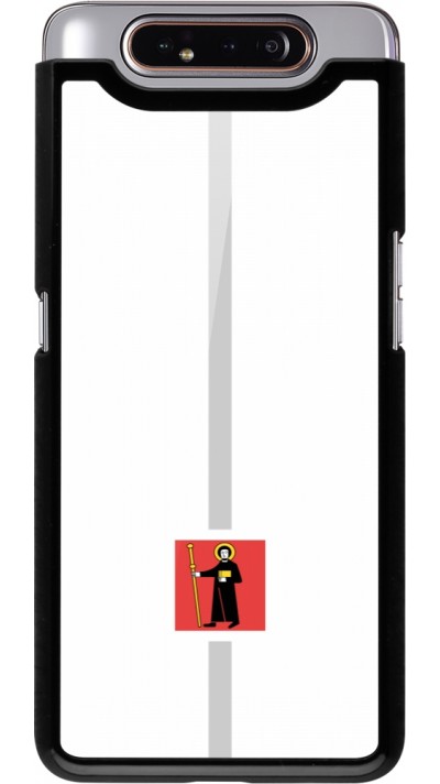 Samsung Galaxy A80 Case Hülle - Kanton GL weiss