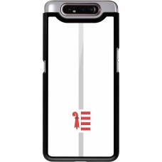 Samsung Galaxy A80 Case Hülle - Kanton JU weiss