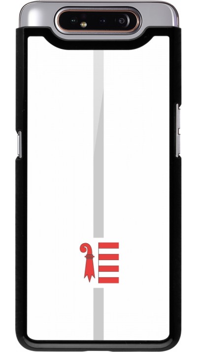 Samsung Galaxy A80 Case Hülle - Kanton JU weiss