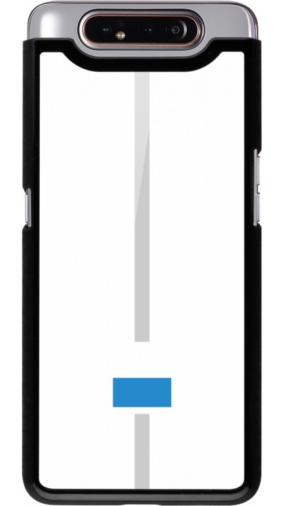 Samsung Galaxy A80 Case Hülle - Kanton LU weiss