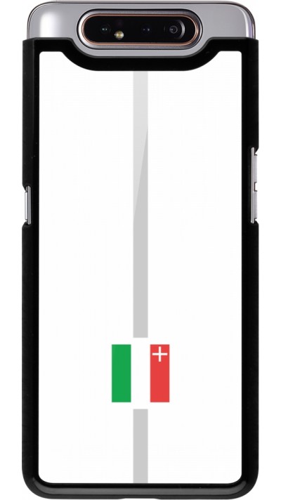 Samsung Galaxy A80 Case Hülle - Kanton NE weiss