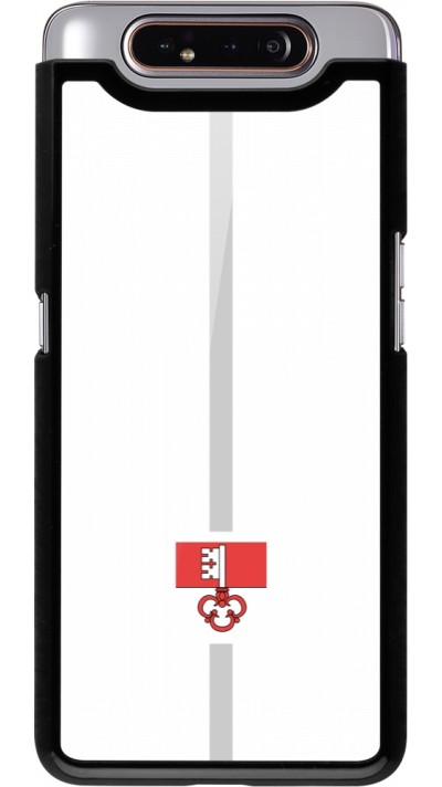 Samsung Galaxy A80 Case Hülle - Kanton OW weiss