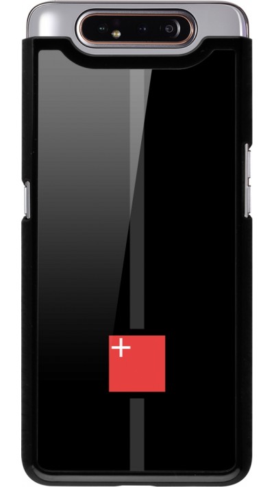 Samsung Galaxy A80 Case Hülle - Kanton SZ schwarz