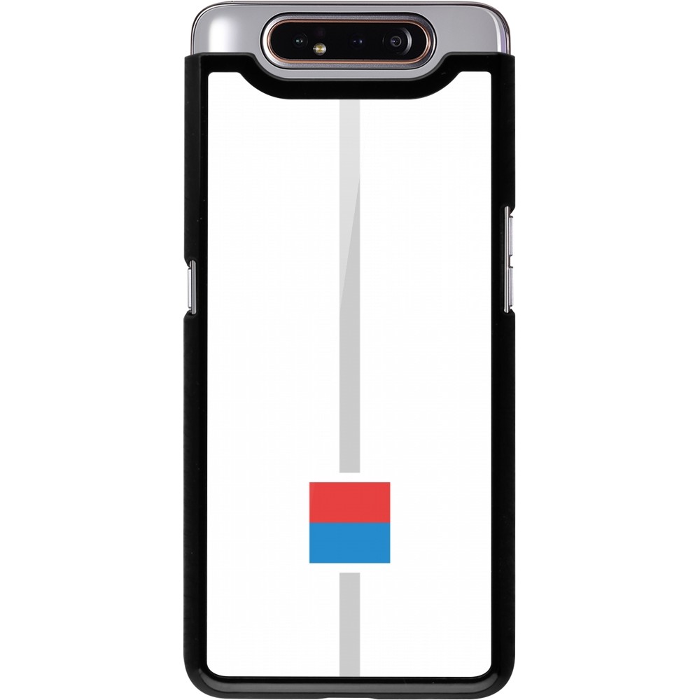 Coque Samsung Galaxy A80 - Canton TI blanc