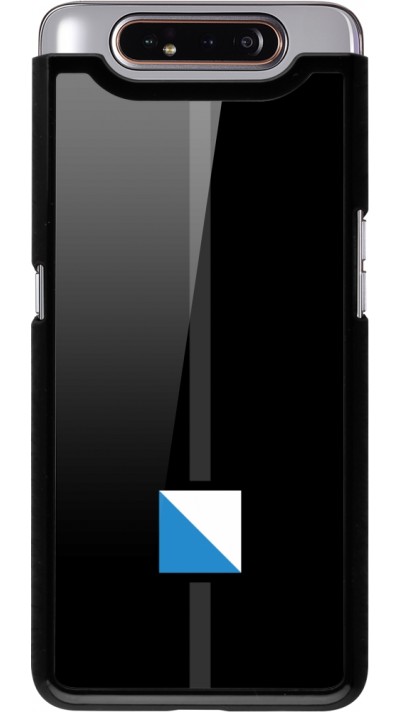 Samsung Galaxy A80 Case Hülle - Kanton ZH schwarz