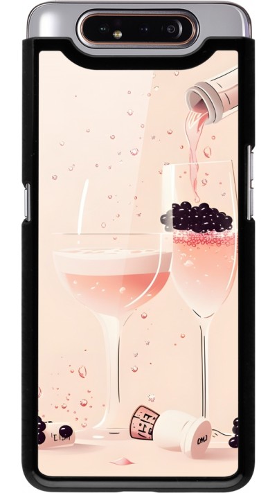 Coque Samsung Galaxy A80 - Champagne Pouring Pink
