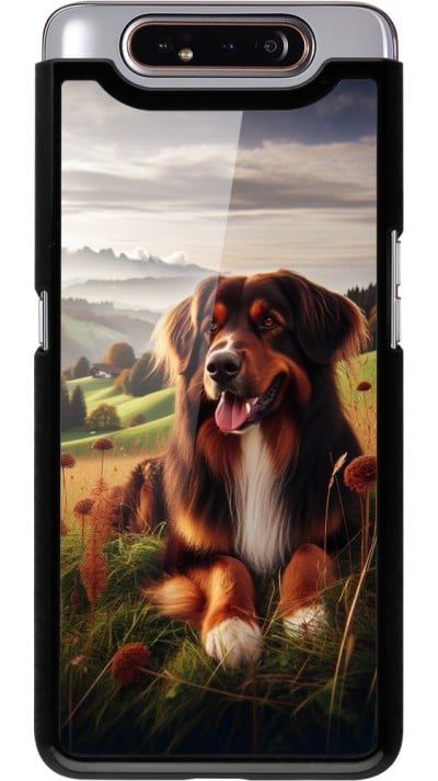 Coque Samsung Galaxy A80 - Chien Campagne Suisse