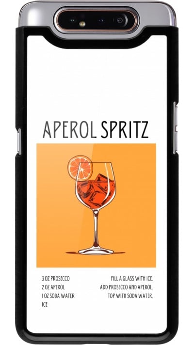Coque Samsung Galaxy A80 - Cocktail recette Aperol Spritz