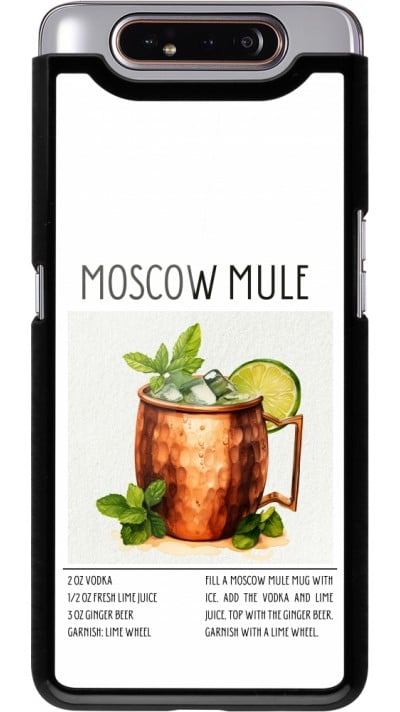 Coque Samsung Galaxy A80 - Cocktail recette Moscow Mule