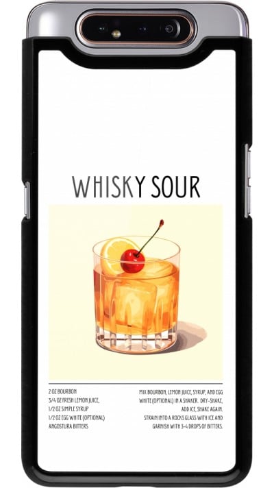 Coque Samsung Galaxy A80 - Cocktail recette Whisky Sour