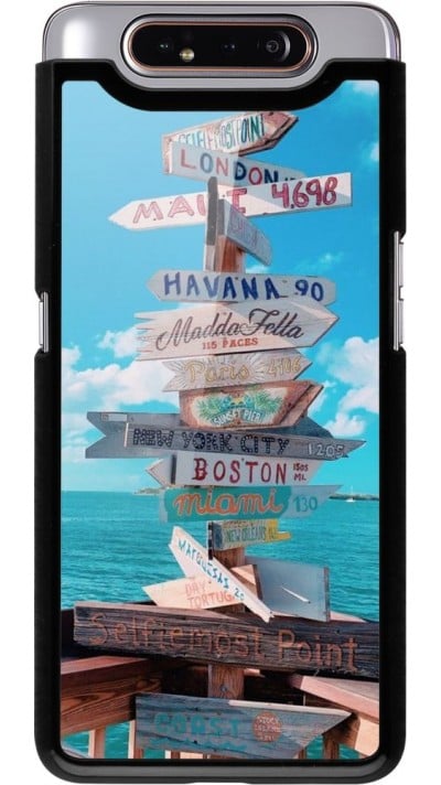 Hülle Samsung Galaxy A80 - Cool Cities Directions