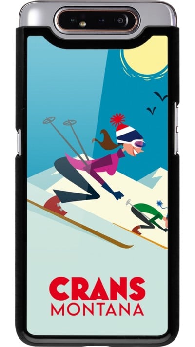 Coque Samsung Galaxy A80 - Crans-Montana Ski Downhill