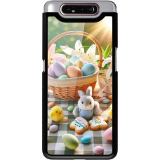 Coque Samsung Galaxy A80 - Easter 2025 Panier Pâques