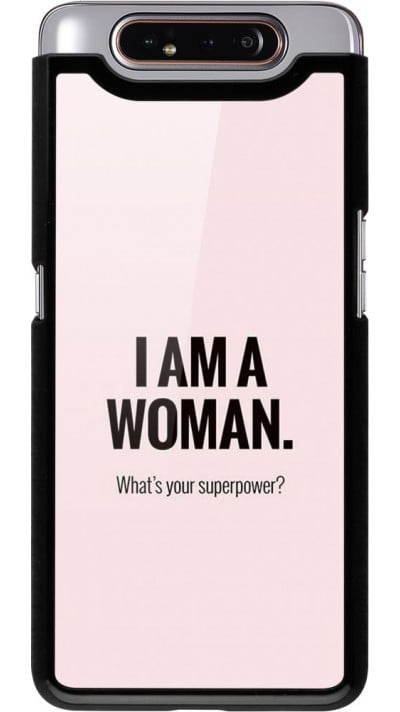Hülle Samsung Galaxy A80 - I am a woman