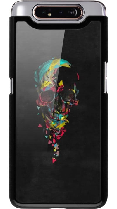 Coque Samsung Galaxy A80 - Halloween 22 colored skull