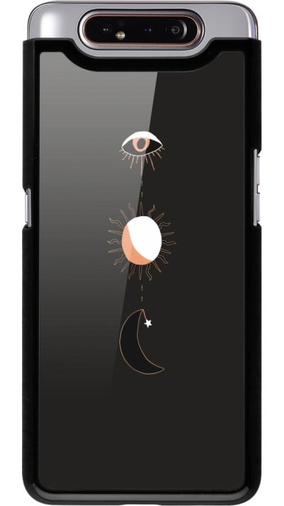 Coque Samsung Galaxy A80 - Halloween 22 eye sun moon