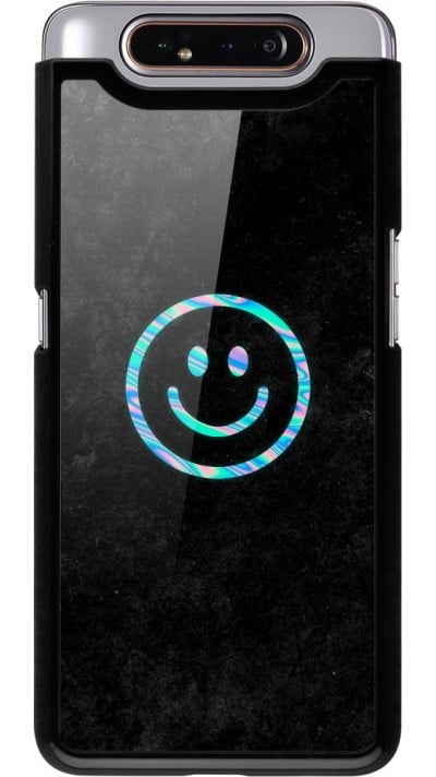 Coque Samsung Galaxy A80 - Happy smiley irisé