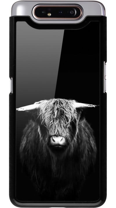 Coque Samsung Galaxy A80 - Highland calf black