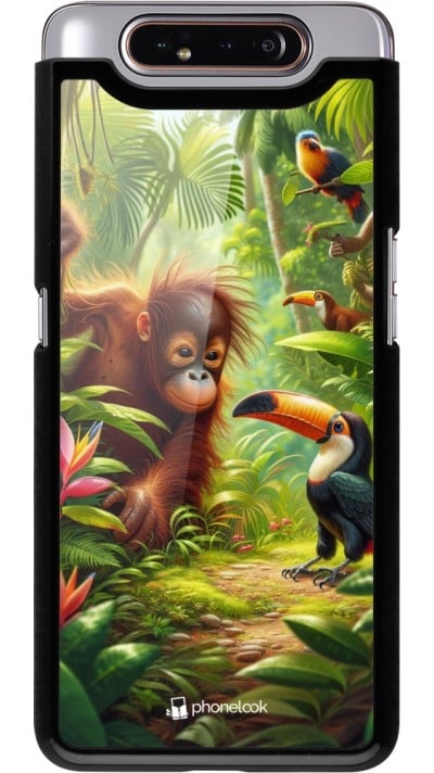 Coque Samsung Galaxy A80 - Jungle Tropicale Tayrona