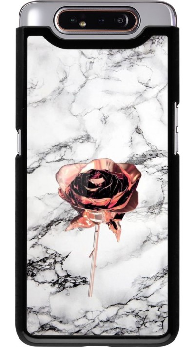 Hülle Samsung Galaxy A80 - Marble Rose Gold