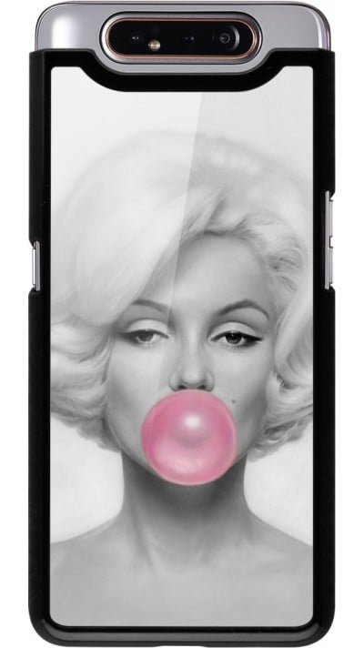 Hülle Samsung Galaxy A80 - Marilyn Bubble