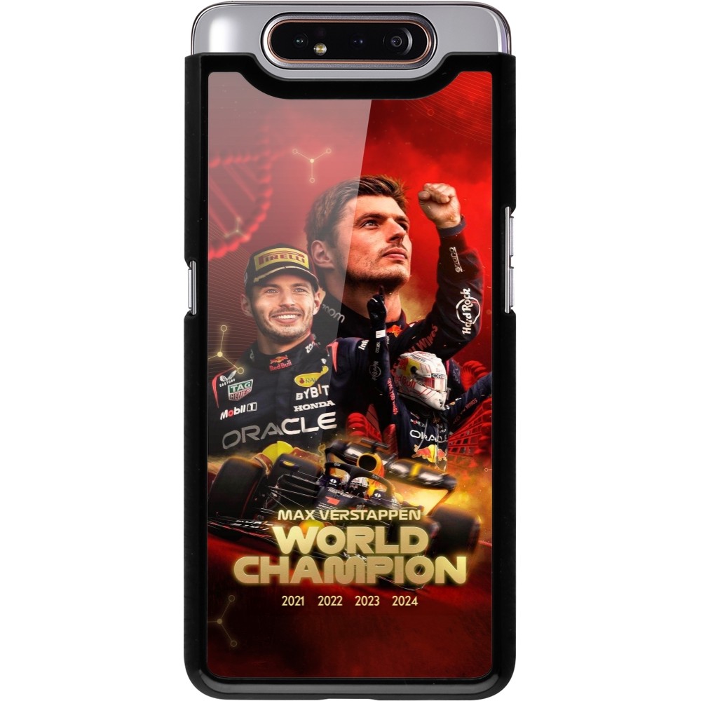 Samsung Galaxy A80 Case Hülle - Max Verstappen Champion 2023