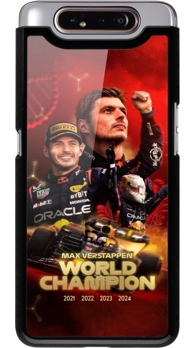Samsung Galaxy A80 Case Hülle - Max Verstappen Champion 2023