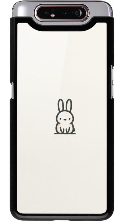 Coque Samsung Galaxy A80 - Minimal bunny cutie