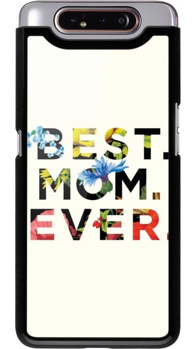 Coque Samsung Galaxy A80 - Mom 2023 best Mom ever flowers