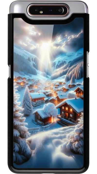 Coque Samsung Galaxy A80 - Mont Neige Lumière