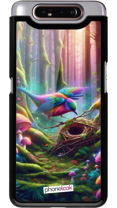 Coque Samsung Galaxy A80 - Oiseau Nid Forêt