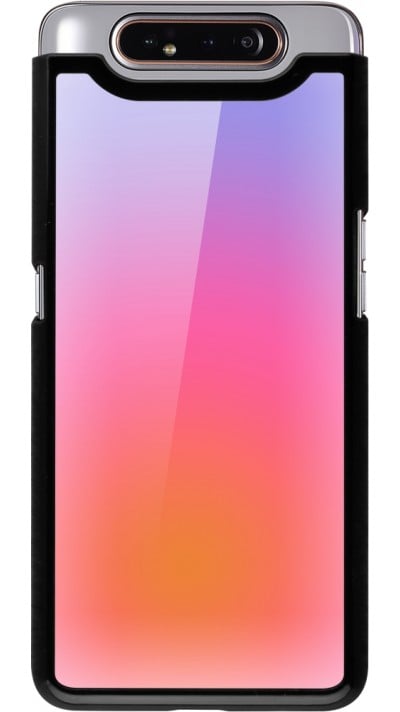 Coque Samsung Galaxy A80 - Orange Pink Blue Gradient
