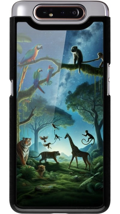 Coque Samsung Galaxy A80 - Paradis des animaux exotiques
