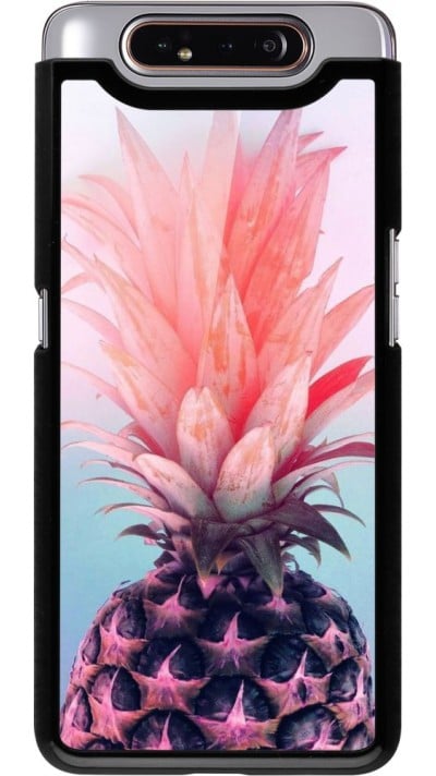Hülle Samsung Galaxy A80 - Purple Pink Pineapple